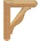 Ekena Millwork Funston Craftsman Rough Sawn Bracket, Western Red Cedar, 4"W x 20"D x 24"H BKT04X20X24FST04RWR - alternate 2